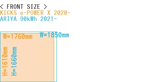 #KICKS e-POWER X 2020- + ARIYA 90kWh 2021-